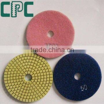 Flexible Polishing Pads 3 Step Polishing Pads for Stone