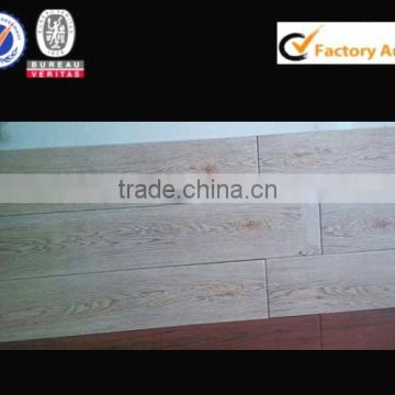 2015 China bedroom rough finished 150x600 wood old floor tile