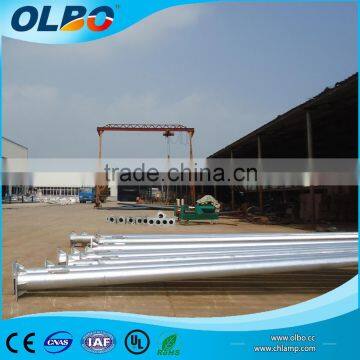 China supplier steel street lighting pole price 8m steel street lighting pole price