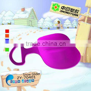 2012 winter funny outdoor kids plastic sled