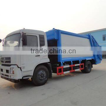 High efficency 10 cubic meters Compacting refuse collection truck