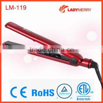 salon hair straightener with MCH heating element