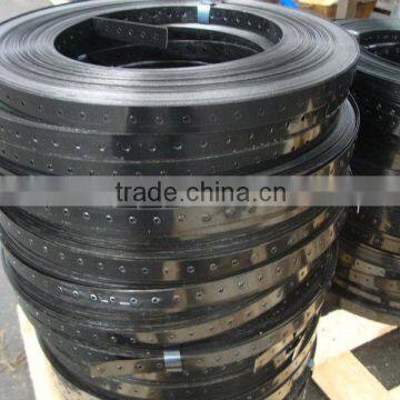 steel strip with hole for packing