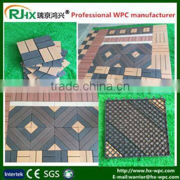 Hot sale factory price DIY WPC Decking tile