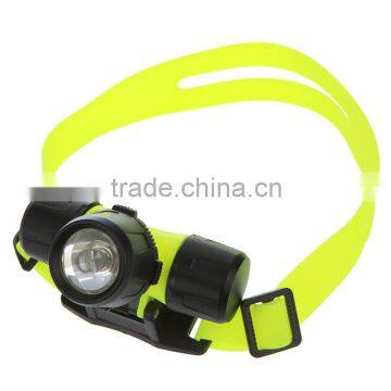 Waterproof 30m 300 Lumen Q5 LED Swimming Diving Headlamp Headlight 90 degree Rotation AAA or 18650 LED Diving Headlamp