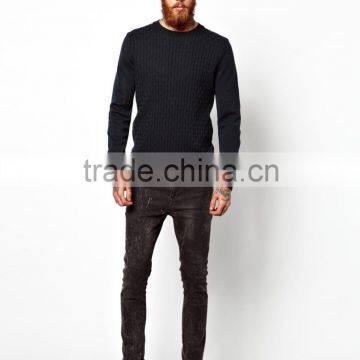 100% Pure Cotton Fine Lightweight Knit Ribbed Cuffs and Waistband, Scoop Neck Regular Fit Jumper photo-6