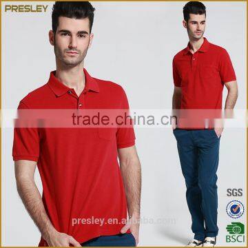 Wholesale High Quality 100% Cotton Plain Sport Polo T Shirt for Men