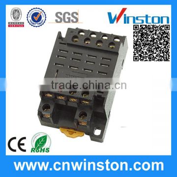 PTF14A-E General Purpose 14 PIN 300VAC 12A Connecting Electric Contact Relay Socket with CE