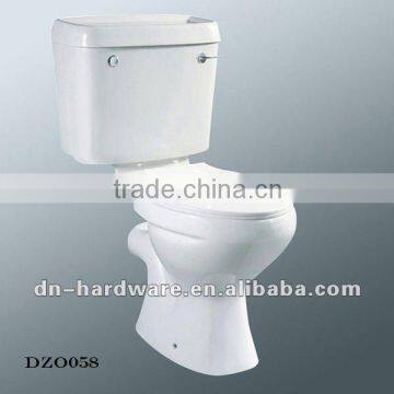 DZO058 High Quality new design Two Piece Ceramic Toilet