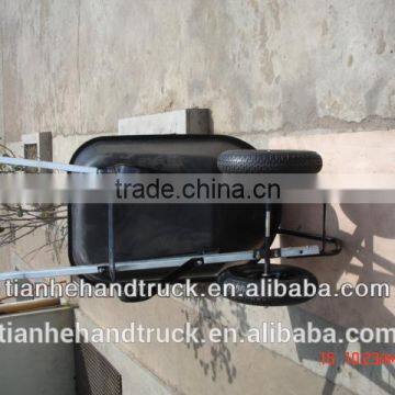 high quality in reasonable price double wheels barrow