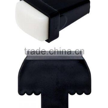 Black Scraper Print Head Fission Nail Art Stamp Stamping Plate Polish Decoration Tool