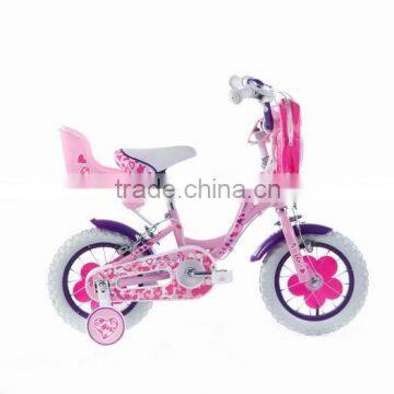 2016 HOT SELLING 12" CUTE GIRL HONEY,TRAINING WHEEL KIDS BIKE ,CHILDREN BICYCLE