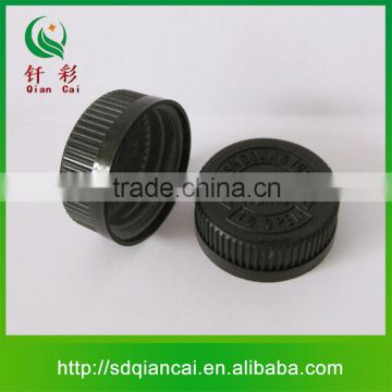 Wholesale products black plastic lid , plstic double layer cap