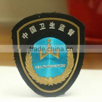 Military uniform plating TPU patch with hook and loop self- adhesive transfer