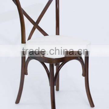 party rental beech wood bentwood chair cross back chair