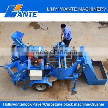 WANTE BRAND DOUBLE-M7MI BLOCK MAKING MACHINE FOR UGANDA CUSTOMERS