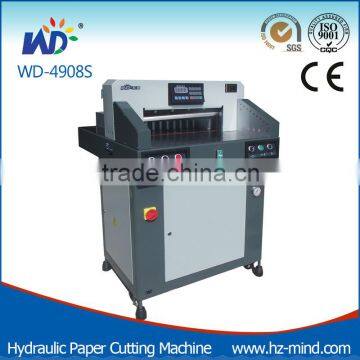 Professional Manufacturer New Design 480mm Cutting Width 80mm Cutting Height Programable Paper Cutting Machine (WD-4808S)