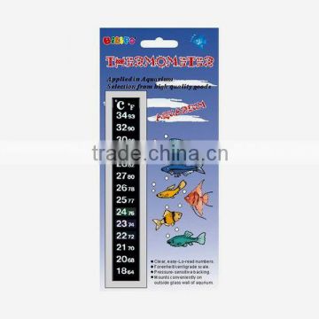 Change color temperature sensitive stick aquarium thermometer