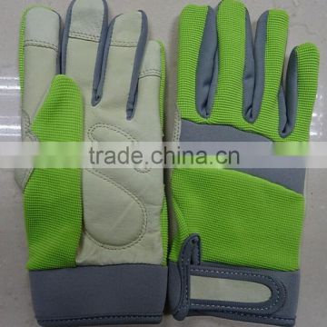 Leather Gardening Safety Glove, Working Gloves, Impact protection, Lady Size