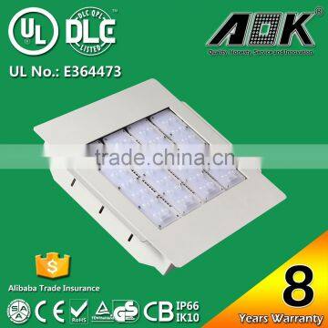 Factory IP67 High Power Modular Design LED Canopy Light for Gas Station with DLC UL Listed