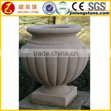 Big Granite Carve Vase