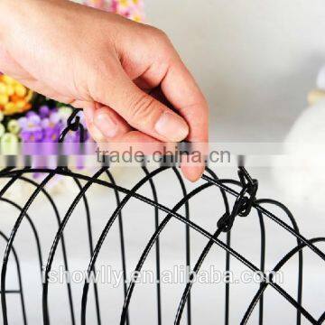 Black Iron Wire Dedicated Transport Bath Pets Cat Safe Gird Separation Cage photo-4
