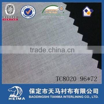 T/C8020 96*72 high quality pocketing fabric