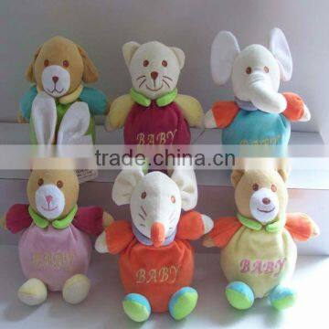 Plush Baby Toys, Lovely Animal Ball Rattle