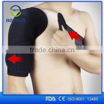 alibaba express hebei aofeite adjustable magnetic bamboo single shoulder support