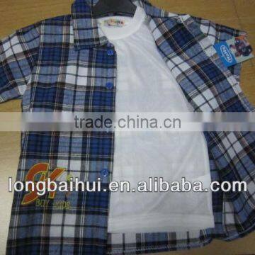 2013 Kids Clothing Overstock Cheap Wholesale ,boy's T-shirts 3pcs Sets photo-4