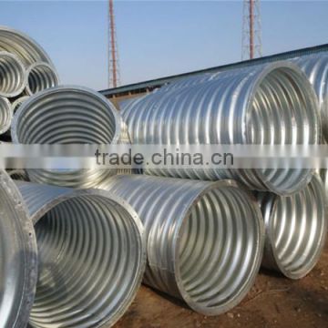 corrugated galvanized steel culvert pipe