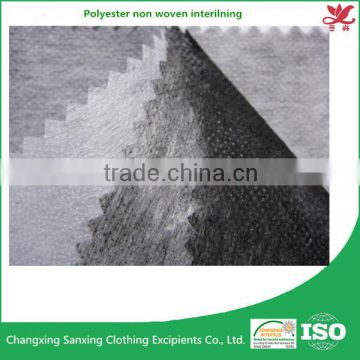 Polyester non woven interilning basic garment accessories of fusible interlinnig