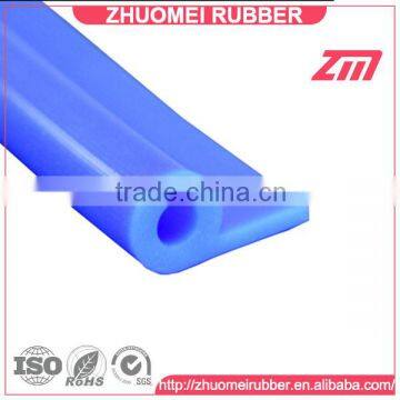 Custom P shape silicone extrusion profile