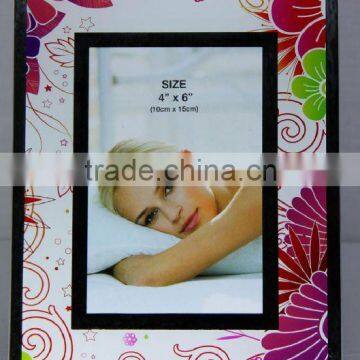 Glass photo frame