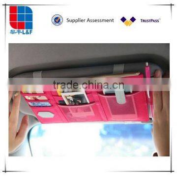 Car Visor Organizer Item Holder Storage Multi-Pocket Bag