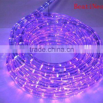 CE certificate 2 Wires LED Rope Light 100M Round Decorative Rope Light