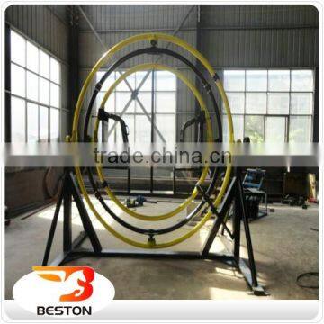 China Hot Sale Outdoor Park Entertainment Human Gyroscope Rides 3D Space Ring Supplier's Choice