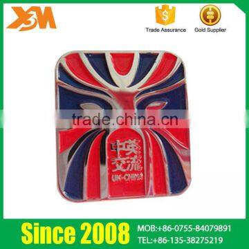 Culture Beijing Opera Art Printing Cheap Enamel Badge For Souvenir