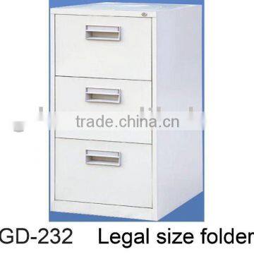 metal office furniture detachable filing cabinet with 2 drawers