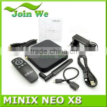 MINIX NEO X8 Smart TV Box Quad Core Android KitKat 4.4 4K support Bluetooth WiFi Mini PC