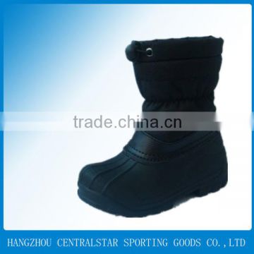 black cheap kids and safety shoes winter shoes XD-405