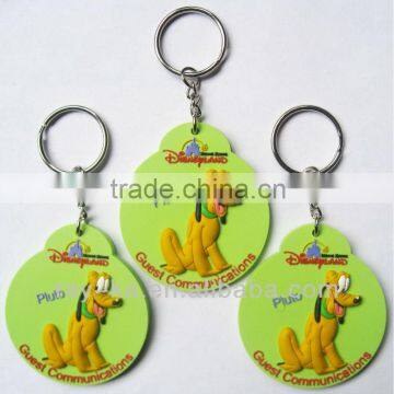 high quality soft pvc keychains