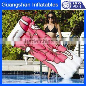 Custom Inflatable single swimming pool air mattress