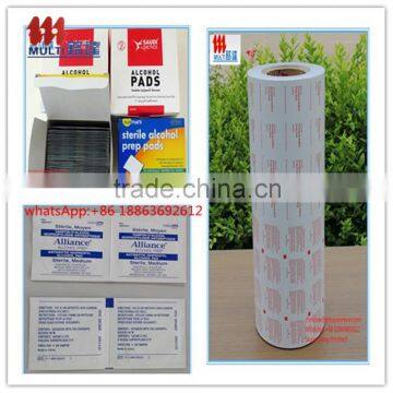 aluminum foil paper for alcohol swabs ,aluminum foil paper roll