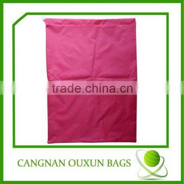 Wholesale customized eco disposable hotel drawstring laundry bag