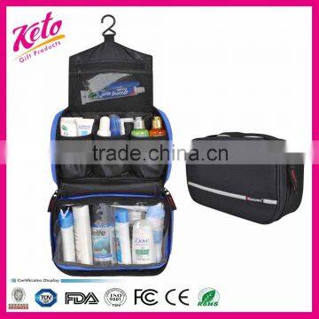 Custom hanging waterproof travel toiletry bag