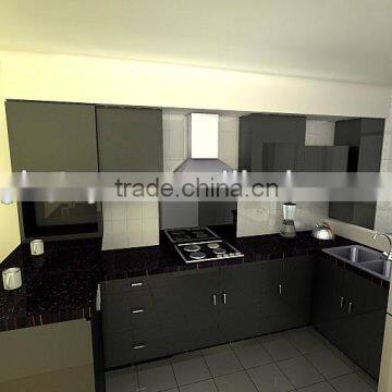 modern self assemble kitchen cabinet