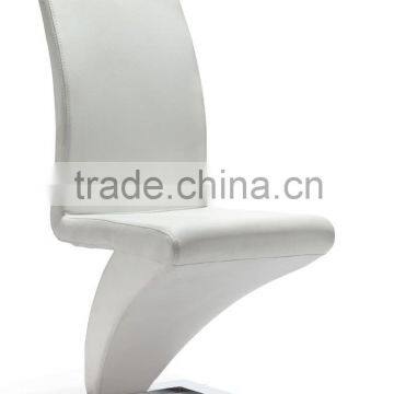 Z639 2014 hot sell PURE white modern home furnture DINING CAHIR