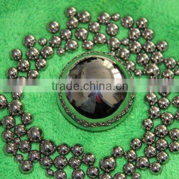 Chrome steel balls with high load