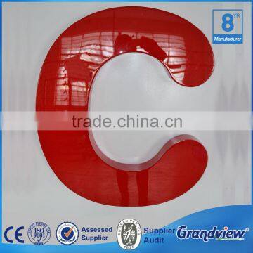 Colorful Epoxy Resin Frontlit Trimless Channel Letter photo-3